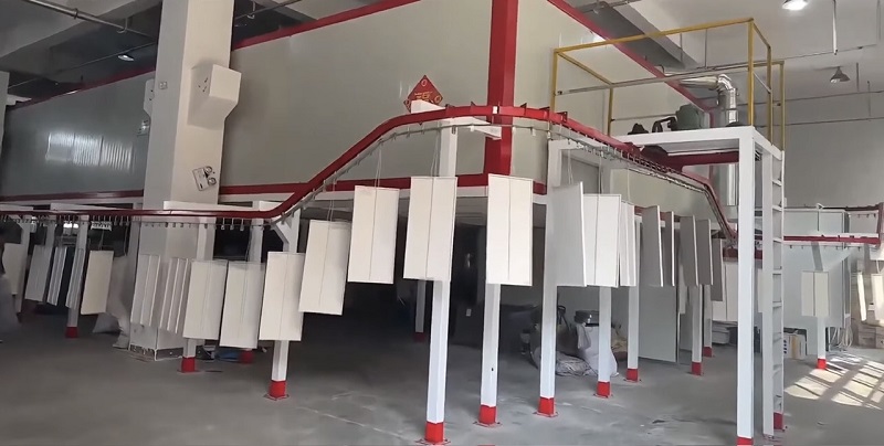 DÂY CHUYỀN SƠN TĨNH ĐIỆN LÀ GÌ?  NGUYÊN LÝ HOẠT ĐỘNG CỦA DÂY CHUYỀN SƠN TĨNH ĐIỆN
